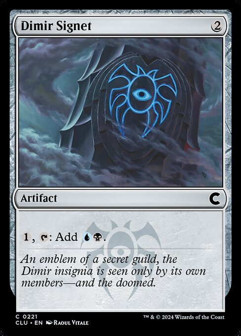 Dimir Signet - Ravnica: Clue Edition