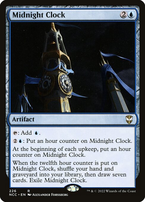 Midnight Clock - New Capenna Commander