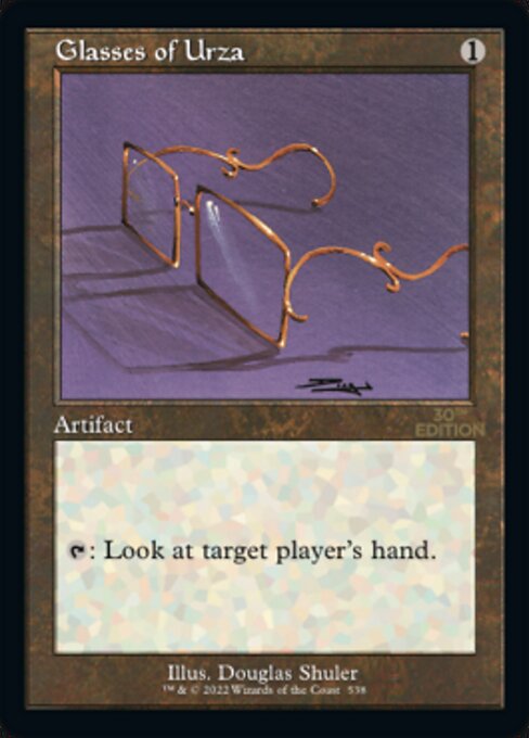 Glasses of Urza - 30th Anniversary Edition - Retro