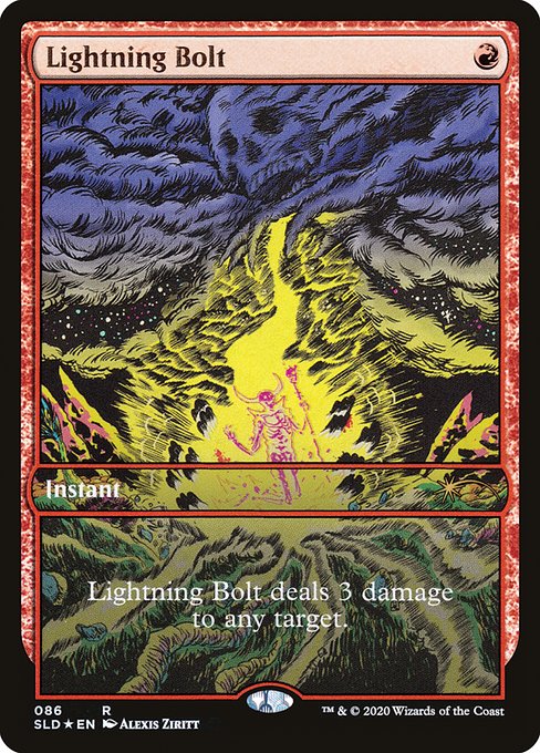 Lightning Bolt - Secret Lair Drop - Promo Foil