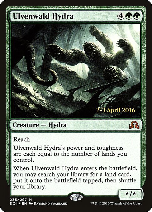 Ulvenwald Hydra - Shadows over Innistrad Promos - Promo Foil