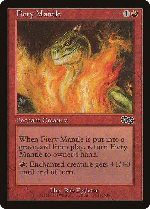 Fiery Mantle - Urza's Saga