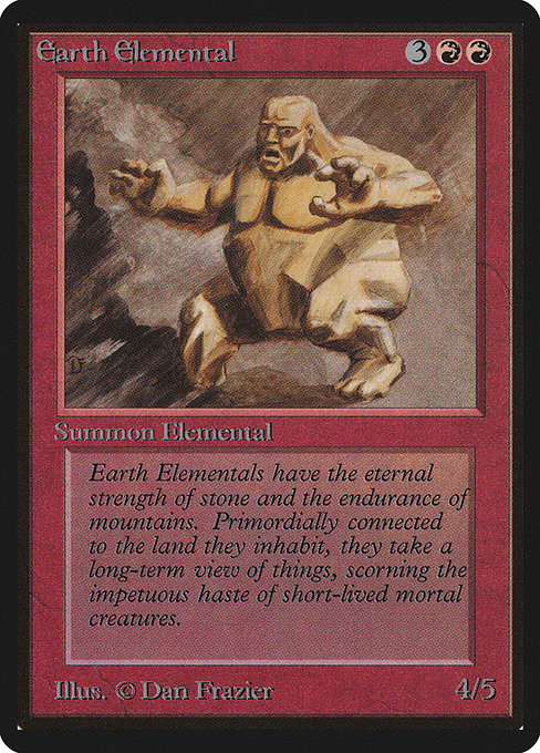 Earth Elemental - Limited Edition Beta