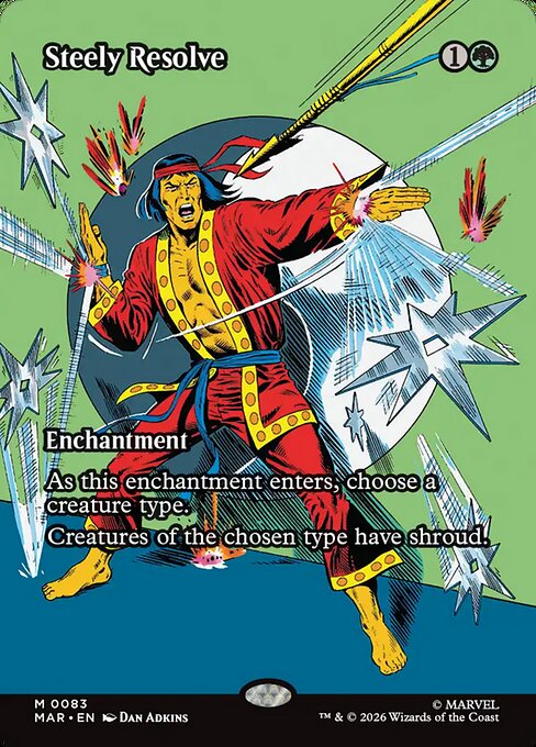 Steely Resolve - Marvel Universe - Borderless