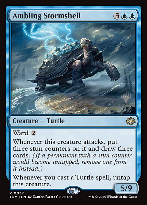 Ambling Stormshell - Tarkir: Dragonstorm Promos