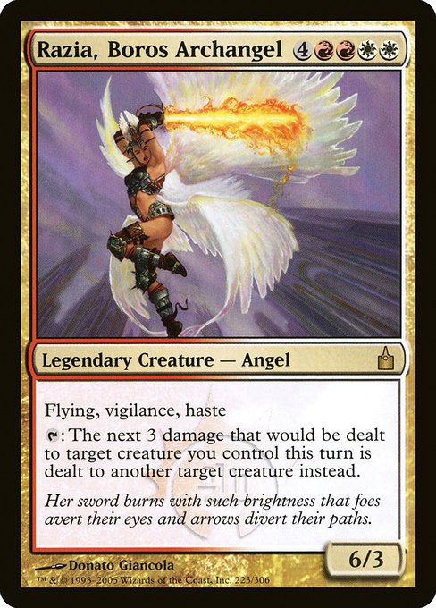 Razia, Boros Archangel - Ravnica: City of Guilds