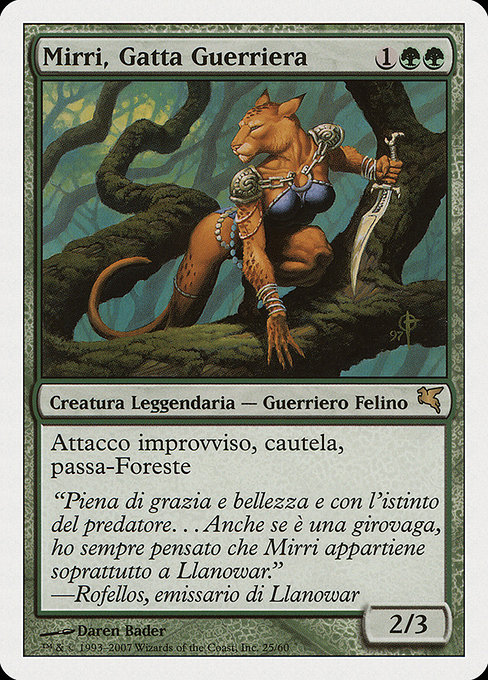 Mirri, Gatta Guerriera (Mirri, Cat Warrior) - Salvat 2005