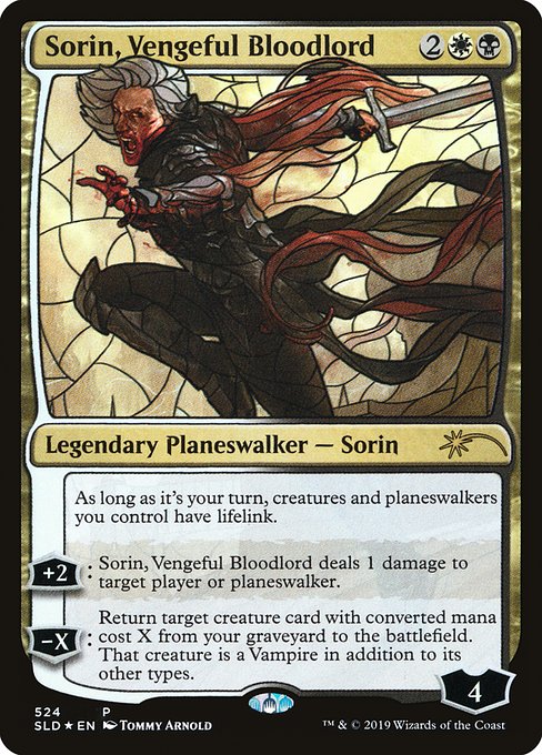 Sorin, Vengeful Bloodlord - Secret Lair Drop - Promo Foil