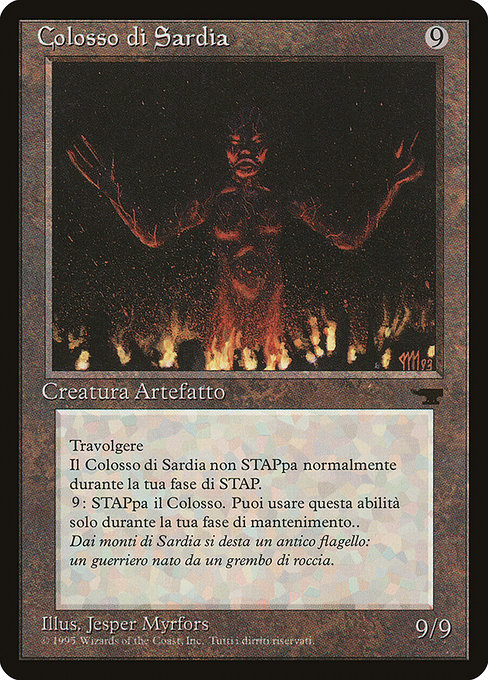 Colossus of Sardia - Rinascimento