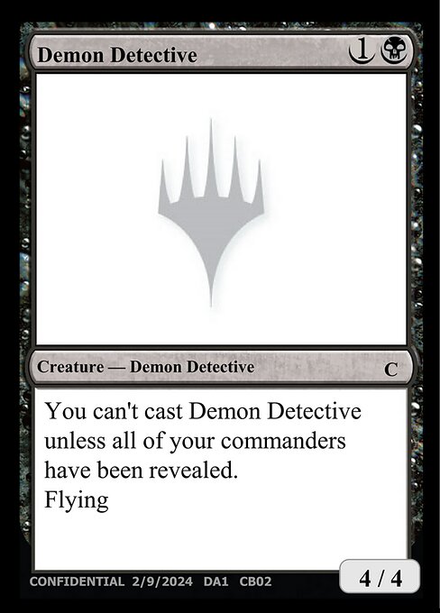 Demon Detective - Unknown Event