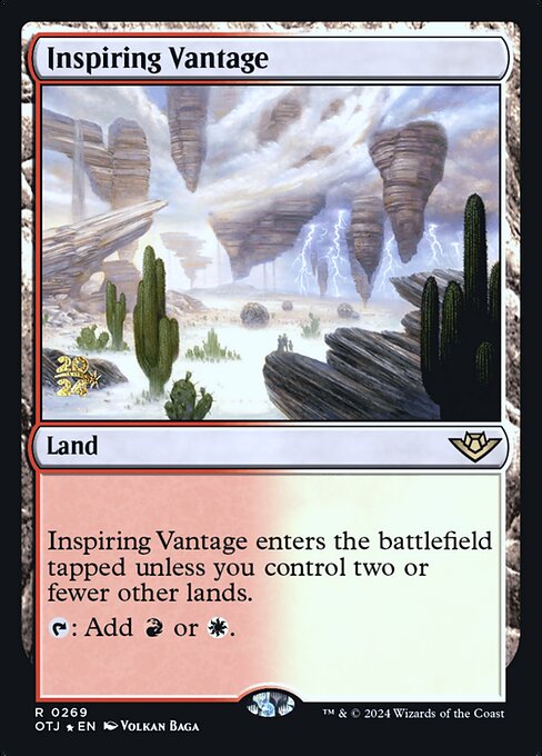 Inspiring Vantage - Outlaws of Thunder Junction Promos - Promo Foil