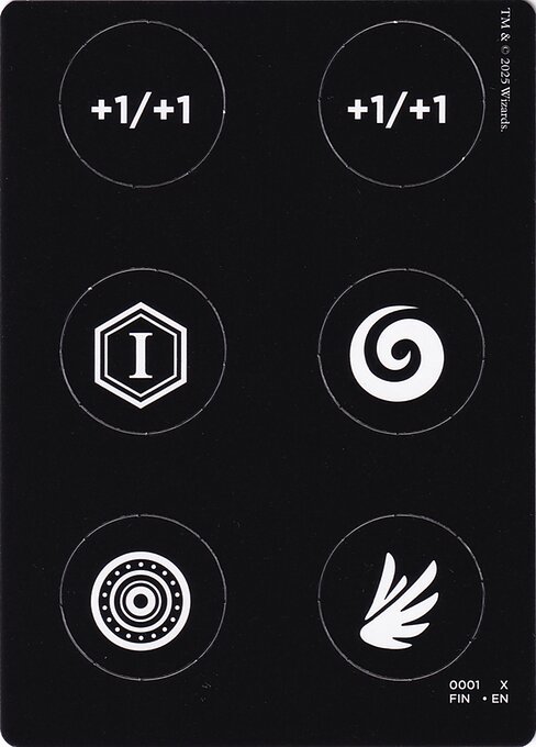 Punchcard - Final Fantasy Tokens