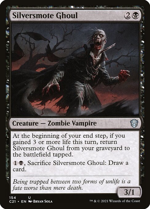 Silversmote Ghoul - Commander 2021