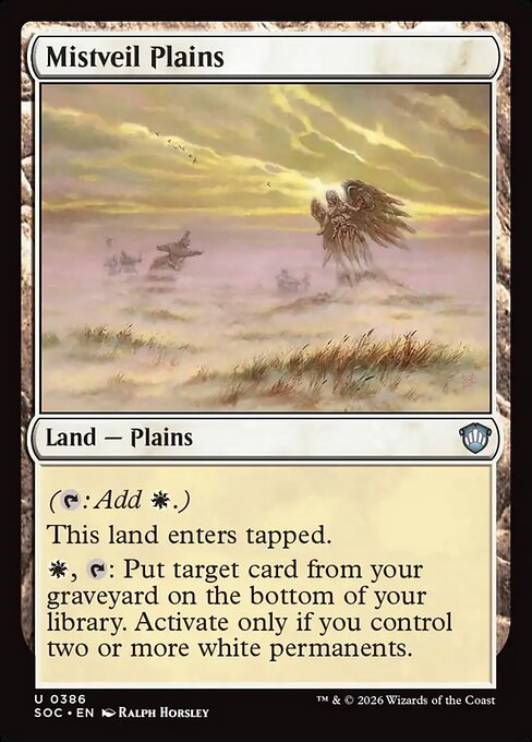 Mistveil Plains - Secrets of Strixhaven Commander