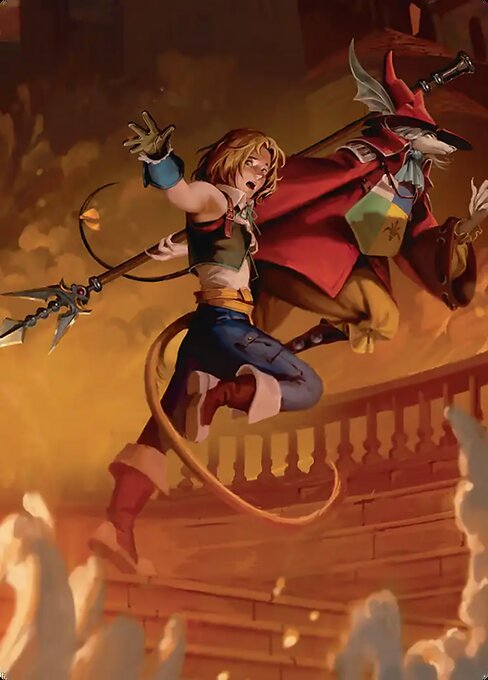 Search for Dagger - Final Fantasy Scene Box - Borderless