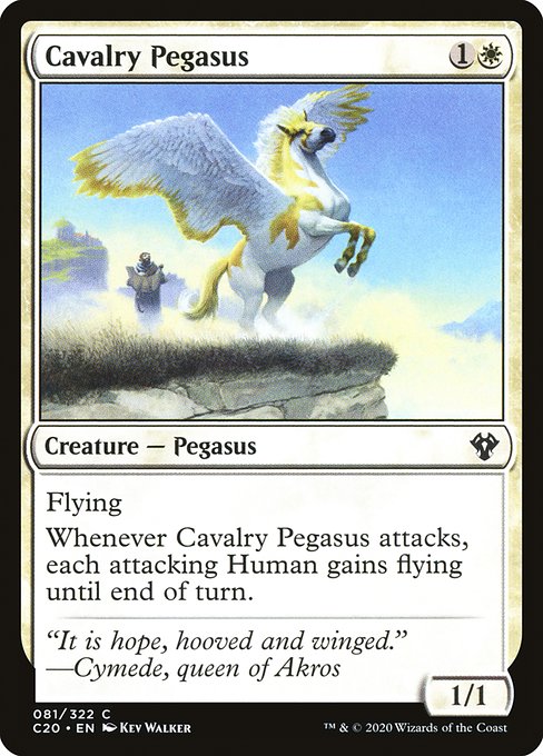 Cavalry Pegasus - Commander 2020