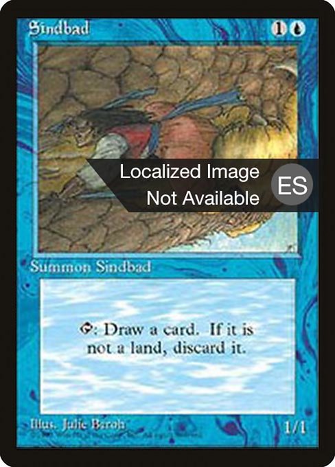 Sinnbad (Sindbad) - Fourth Edition Foreign Black Border