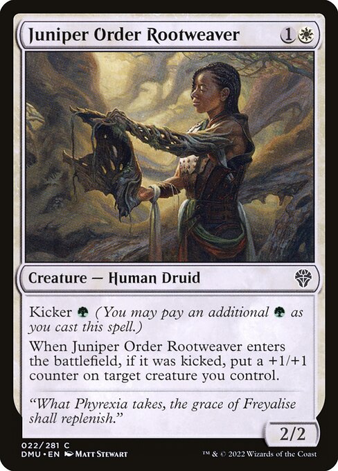 Juniper Order Rootweaver - Dominaria United