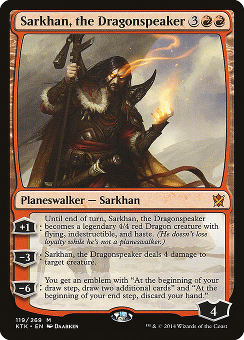 Sarkhan, the Dragonspeaker - Khans of Tarkir