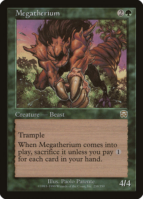 Megatherium - Mercadian Masques