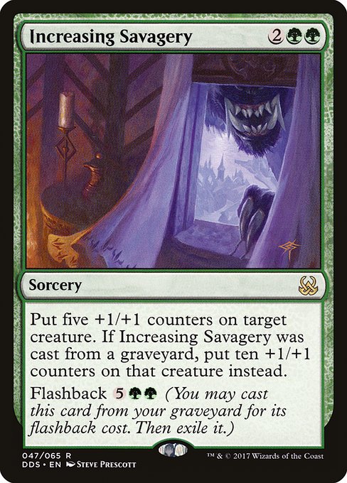 Increasing Savagery - Duel Decks: Mind vs. Might