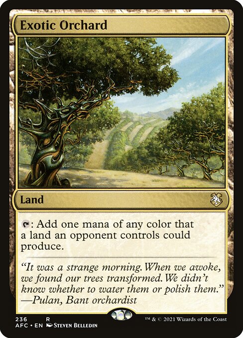 Exotic Orchard - Forgotten Realms Commander