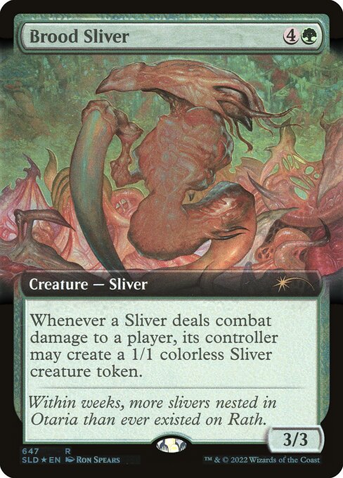 Brood Sliver - Secret Lair Drop - Promo Foil