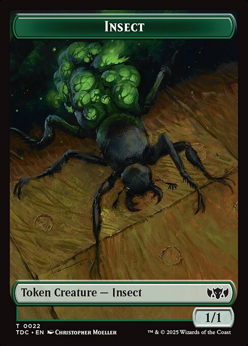 Insect - Tarkir: Dragonstorm Commander Tokens