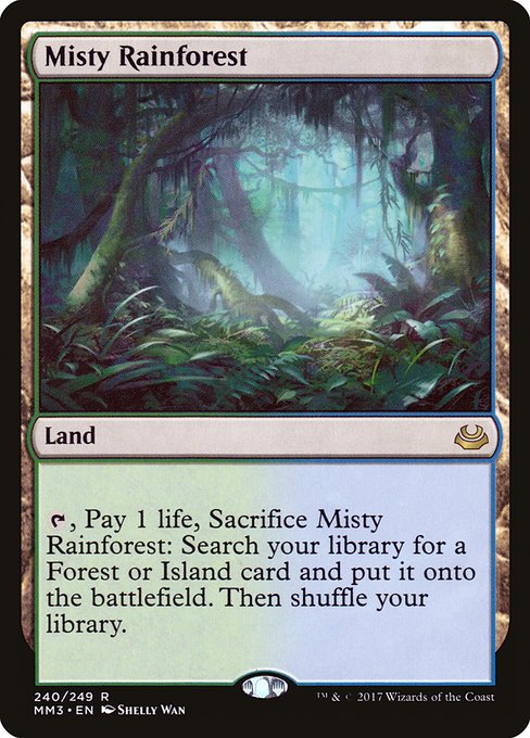 Misty Rainforest - Modern Masters 2017