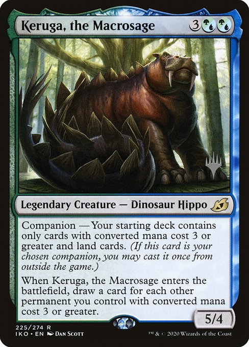 Keruga, the Macrosage - Ikoria: Lair of Behemoths Promos