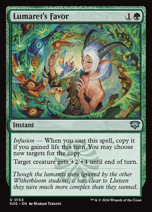 Lumaret's Favor - Secrets of Strixhaven