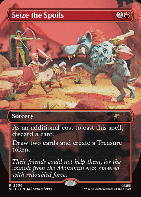 Seize the Spoils - Secret Lair Drop - Borderless