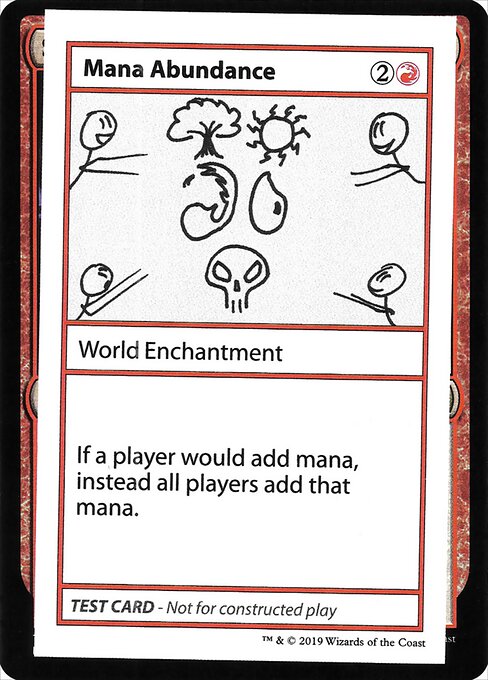 Mana Abundance - Mystery Booster Playtest Cards 2021