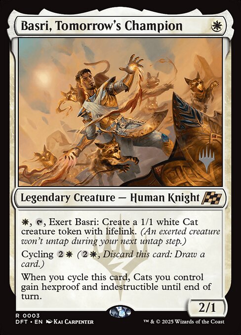 Basri, Tomorrow's Champion - Aetherdrift Promos