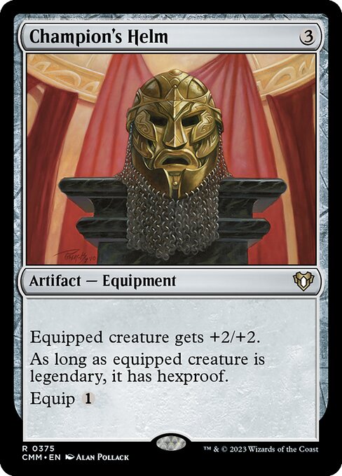 Champion's Helm - Commander Masters