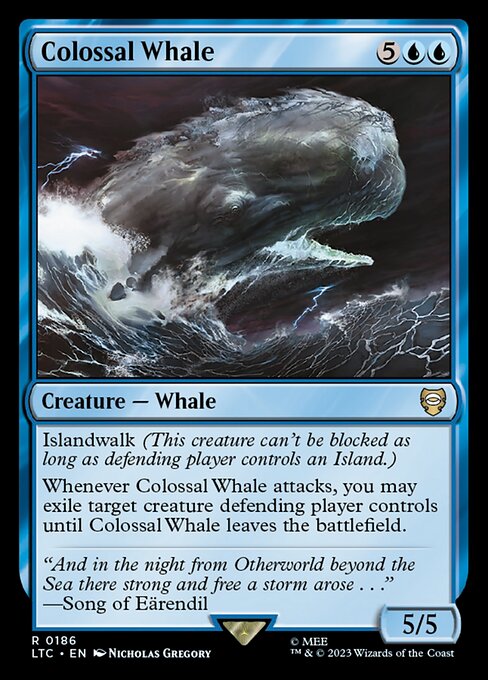 Colossal Whale - Tales of Middle-earth Commander