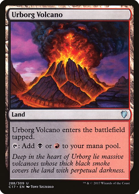 Urborg Volcano - Commander 2017