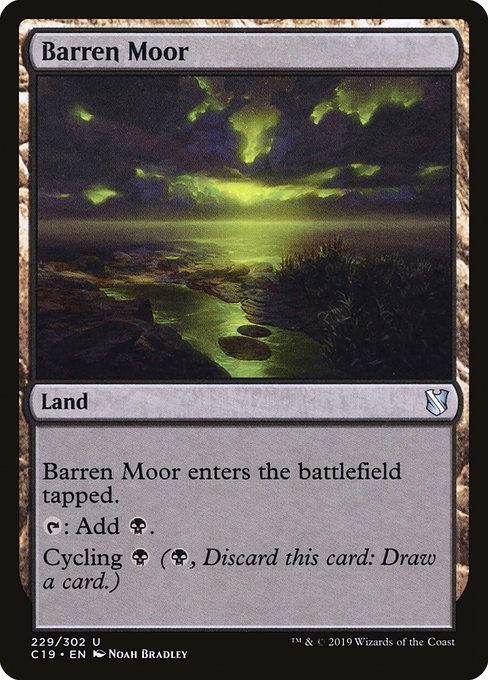 Barren Moor - Commander 2019