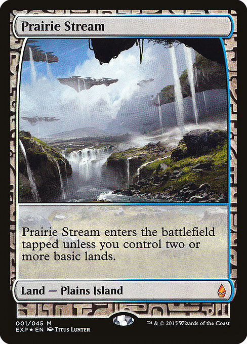 Prairie Stream - Zendikar Expeditions - Promo Foil