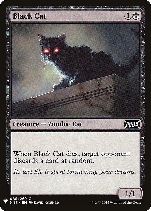 Black Cat - The List