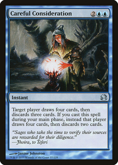 Careful Consideration - Modern Masters