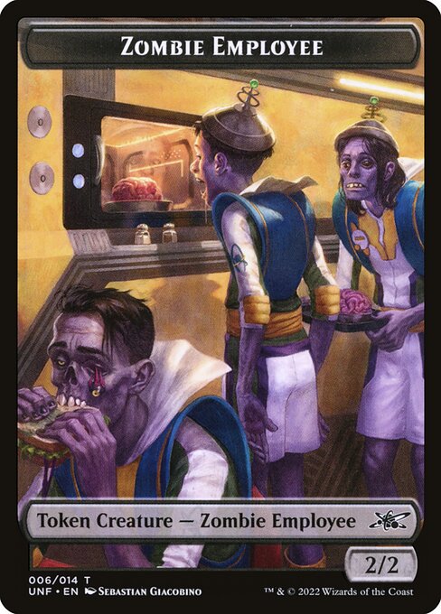 Zombie Employee - Unfinity Tokens