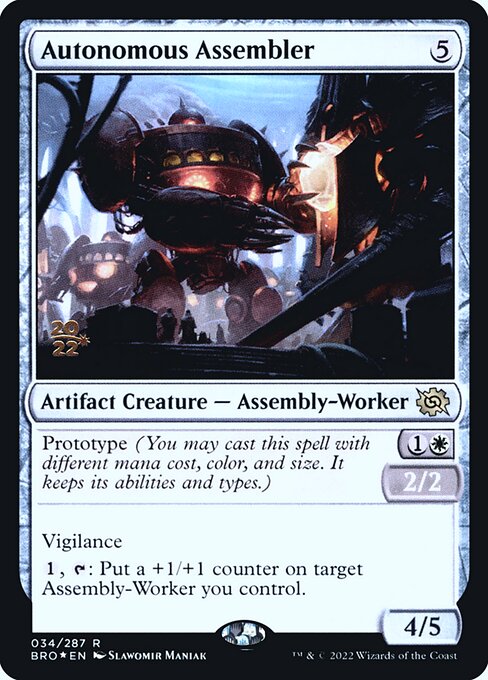 Autonomous Assembler - The Brothers' War Promos