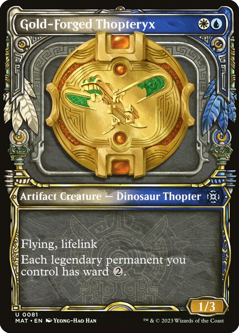 Gold-Forged Thopteryx - March of the Machine: The Aftermath