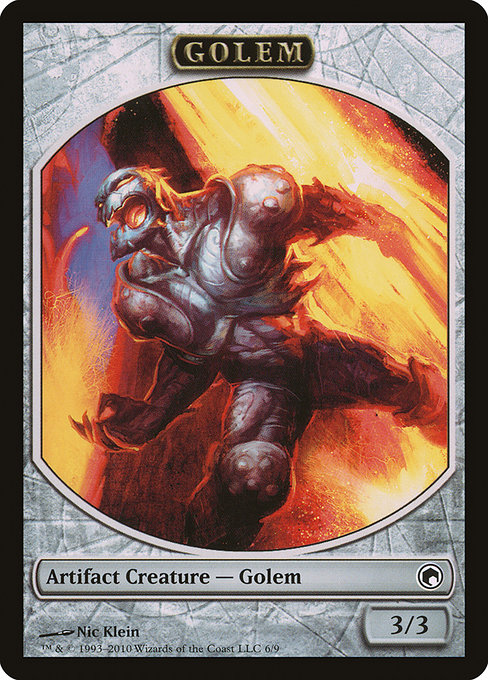 Golem - Scars of Mirrodin Tokens