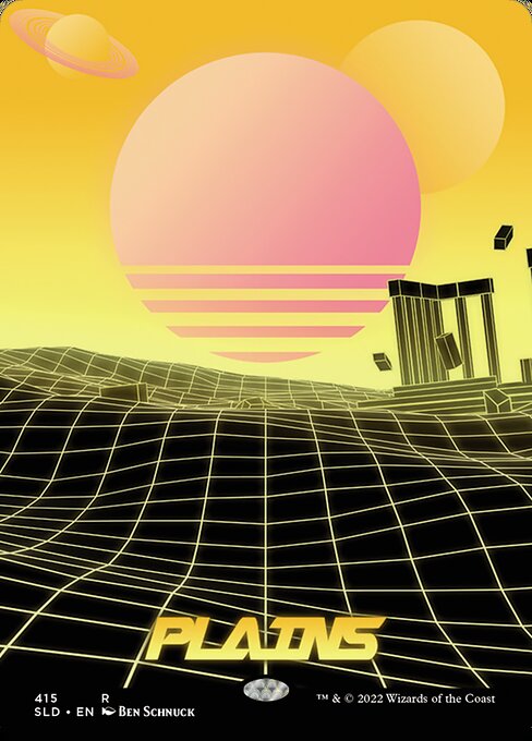 Plains - Secret Lair Drop - Borderless