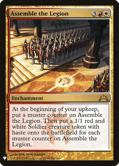 Assemble the Legion - The List