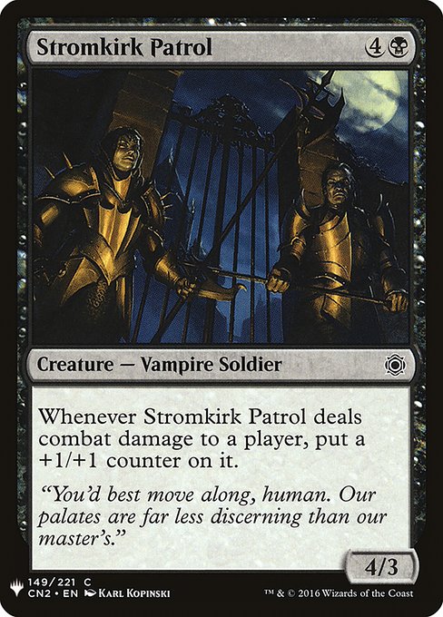 Stromkirk Patrol - The List