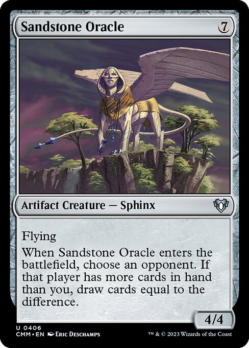 Sandstone Oracle - Commander Masters