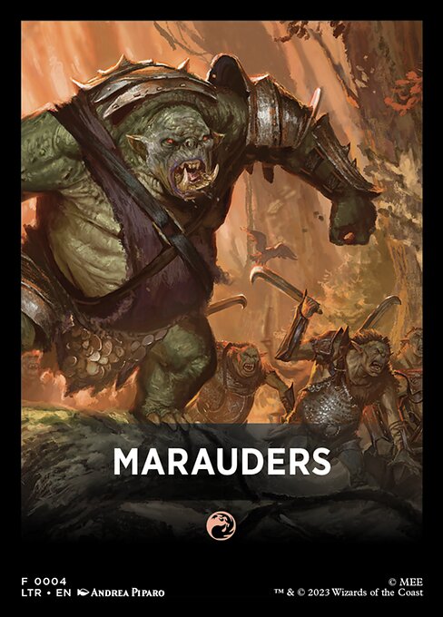Marauders - Tales of Middle-earth Front Cards